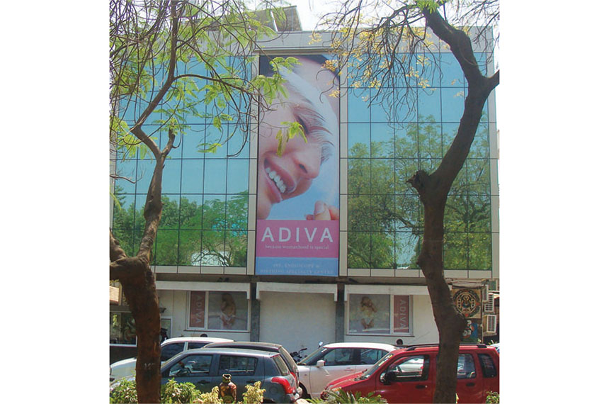 Bulinding of ADIVA Hospitality Center